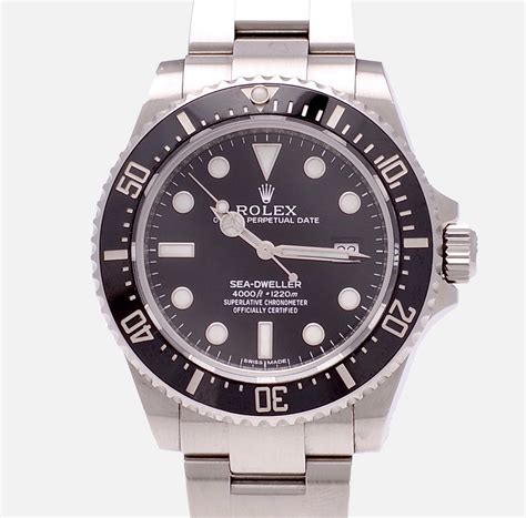 rolex sea dweller 40mm ceramic ebay|Rolex Sea-Dweller price guide.